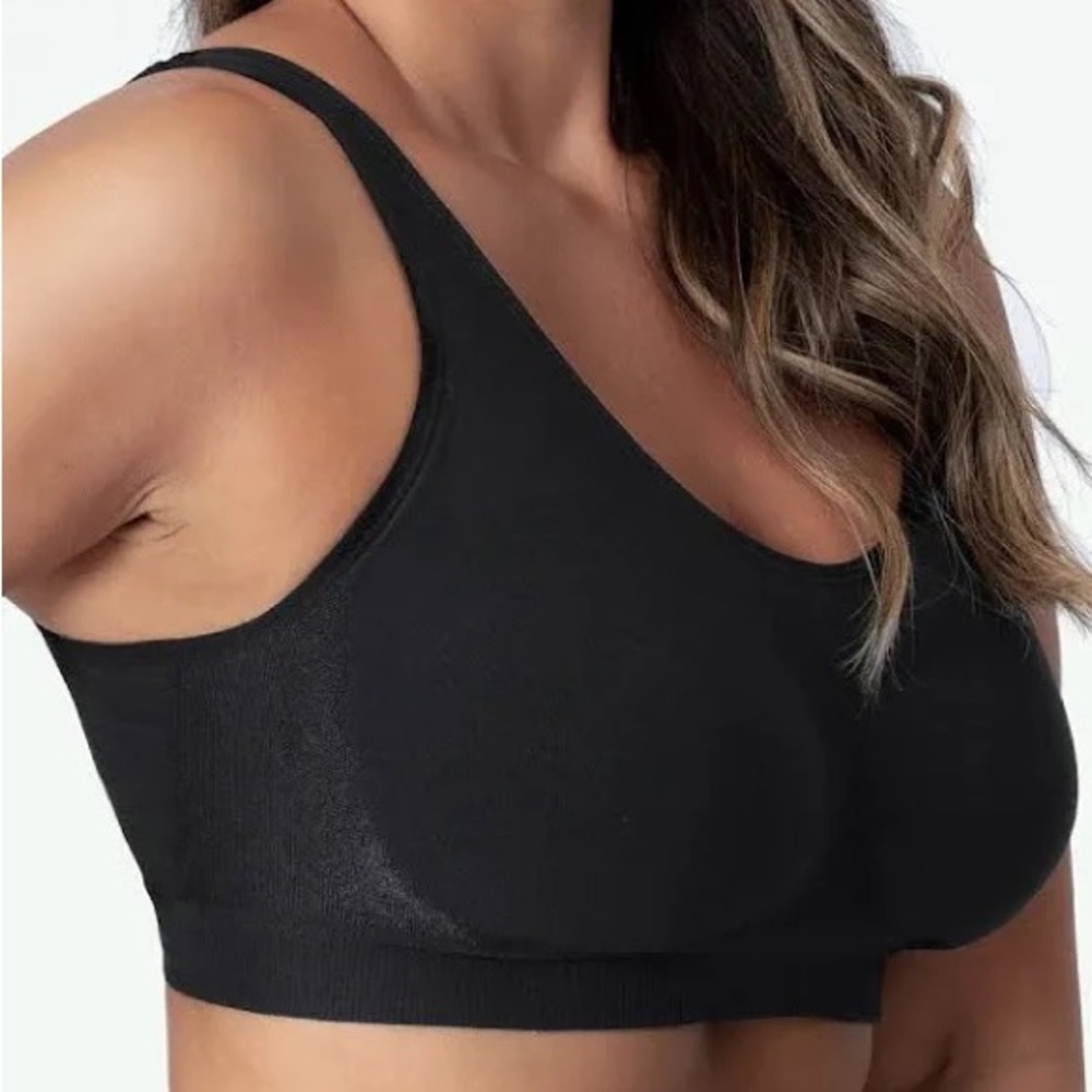 Shapermint Truekind Daily Comfort Wireless Shaper Bra M Medium NWT Black